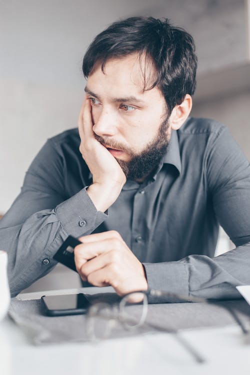 Gestresster Unternehmer